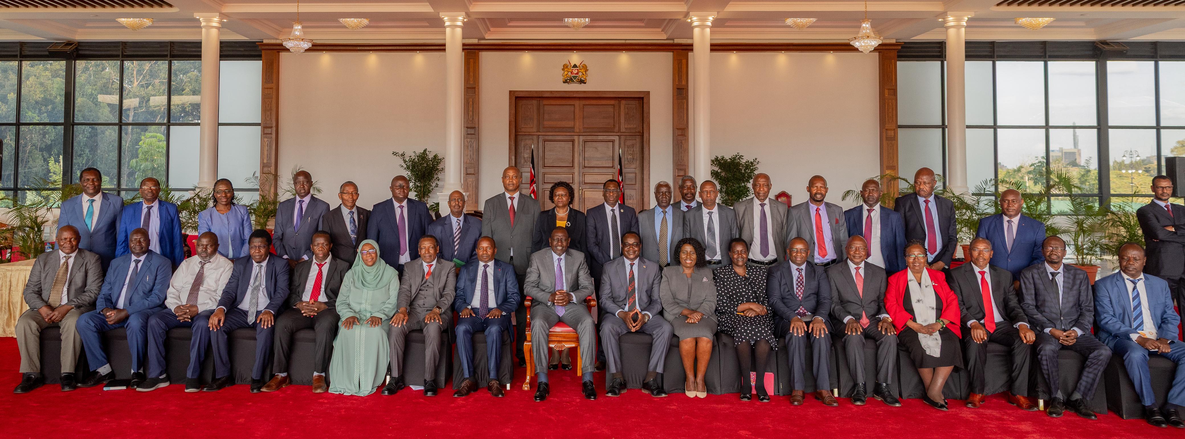 Ruto hosts vice-chancellors of public universities at State House
