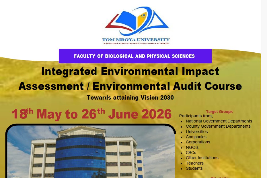 INTEGRATED ENVIRONMENTAL IMPACT ASSESSMENT / ENVIRONMENTAL AUDIT COURSE