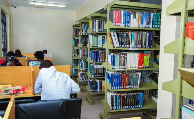 Research assistance in library