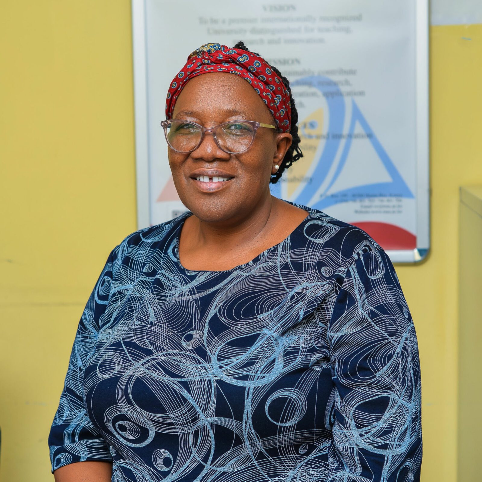 Madam Ann, Head of Hostels & Catering Department